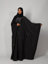 Midnight Black Abaya - Hals and Sals