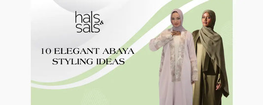 10 Elegant Abaya  Styling Ideas
