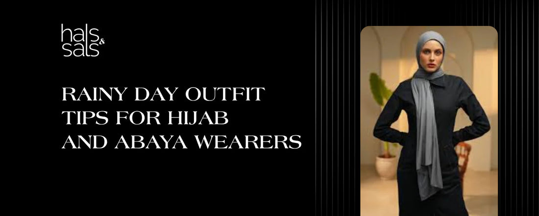 Rainy Day Outfit Tips for Hijabis and Abaya Wearers