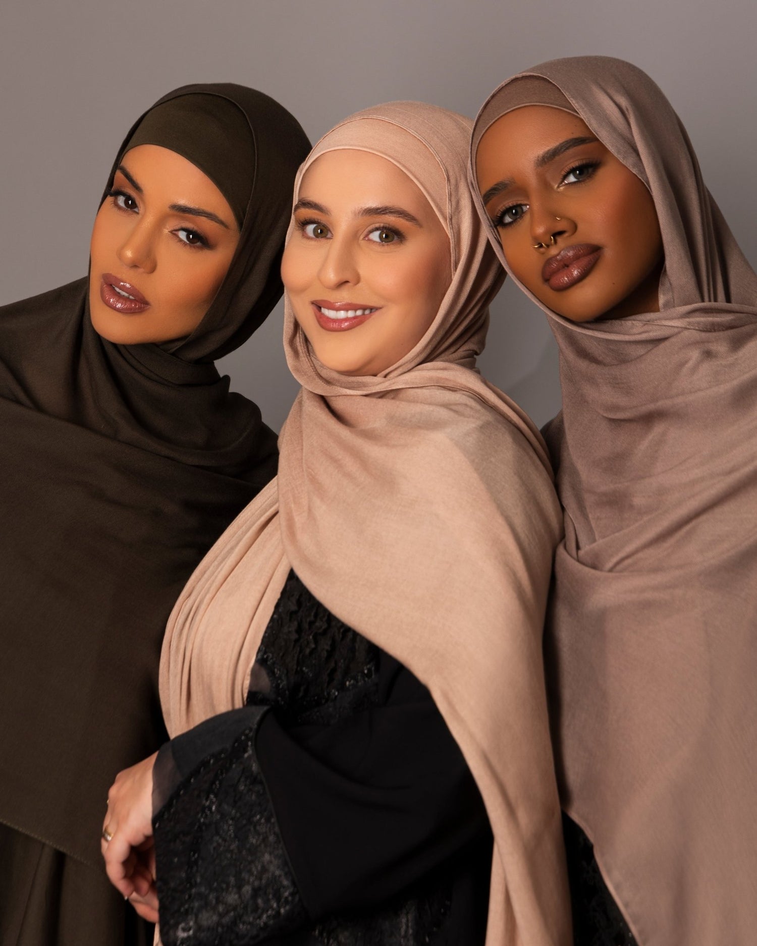 Modal Hijab with matching Under cap Set
