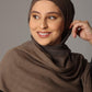 Premium Modal Hijab with matching under cap set - Raw Amber - Hals and Sals