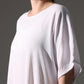Crepe Abaya Inner Slip Dress - Elegant White - Hals and Sals