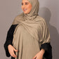 Premium Jersey Hijab - Sage Taupe - Hals and Sals