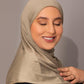 Premium Jersey Hijab - Sage Taupe - Hals and Sals