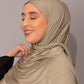 Premium Jersey Hijab - Sage Taupe - Hals and Sals