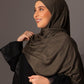 Premium Jersey Hijab - Taupe Green - Hals and Sals