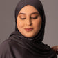 Premium Jersey Hijab – Charcoal - Hals and Sals