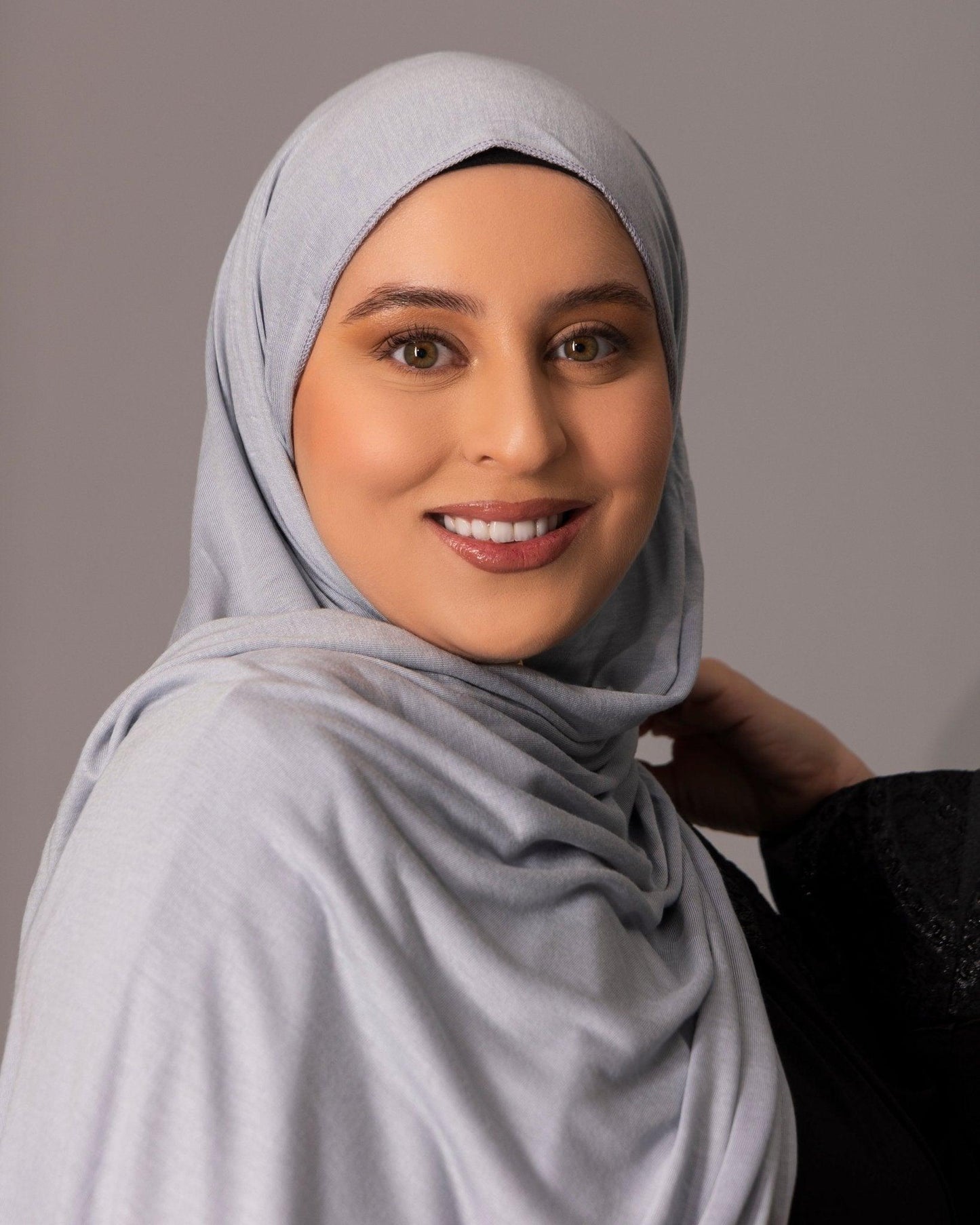 Premium Jersey Hijab – Slate blue - Hals and Sals