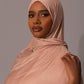 Premium Jersey Hijab – Rose blush - Hals and Sals
