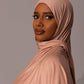 Premium Jersey Hijab – Rose blush - Hals and Sals
