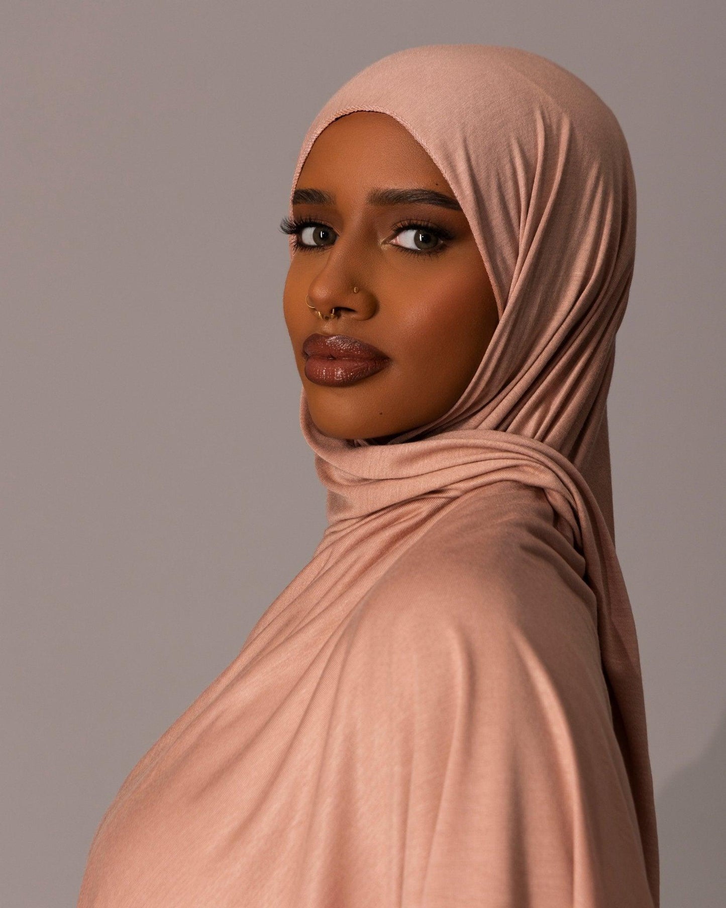 Premium Jersey Hijab – Rose blush - Hals and Sals