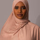 Premium Jersey Hijab – Rose blush - Hals and Sals