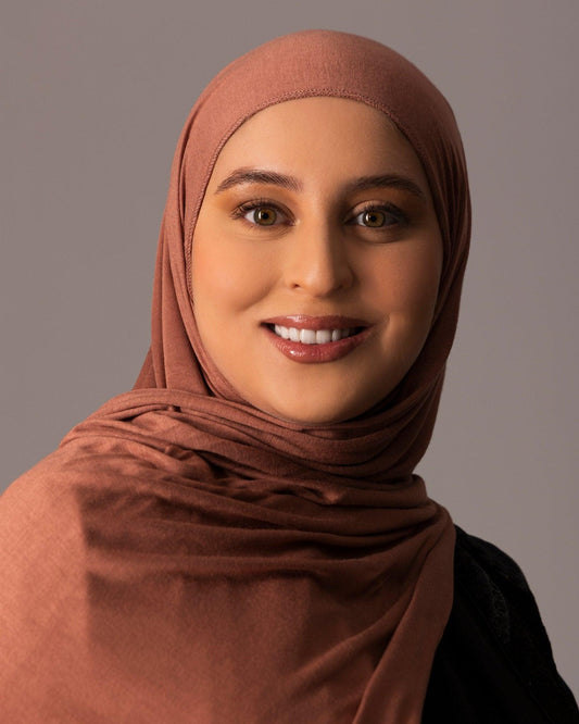 Premium Jersey Hijab – Dusky Cocoa - Hals and Sals