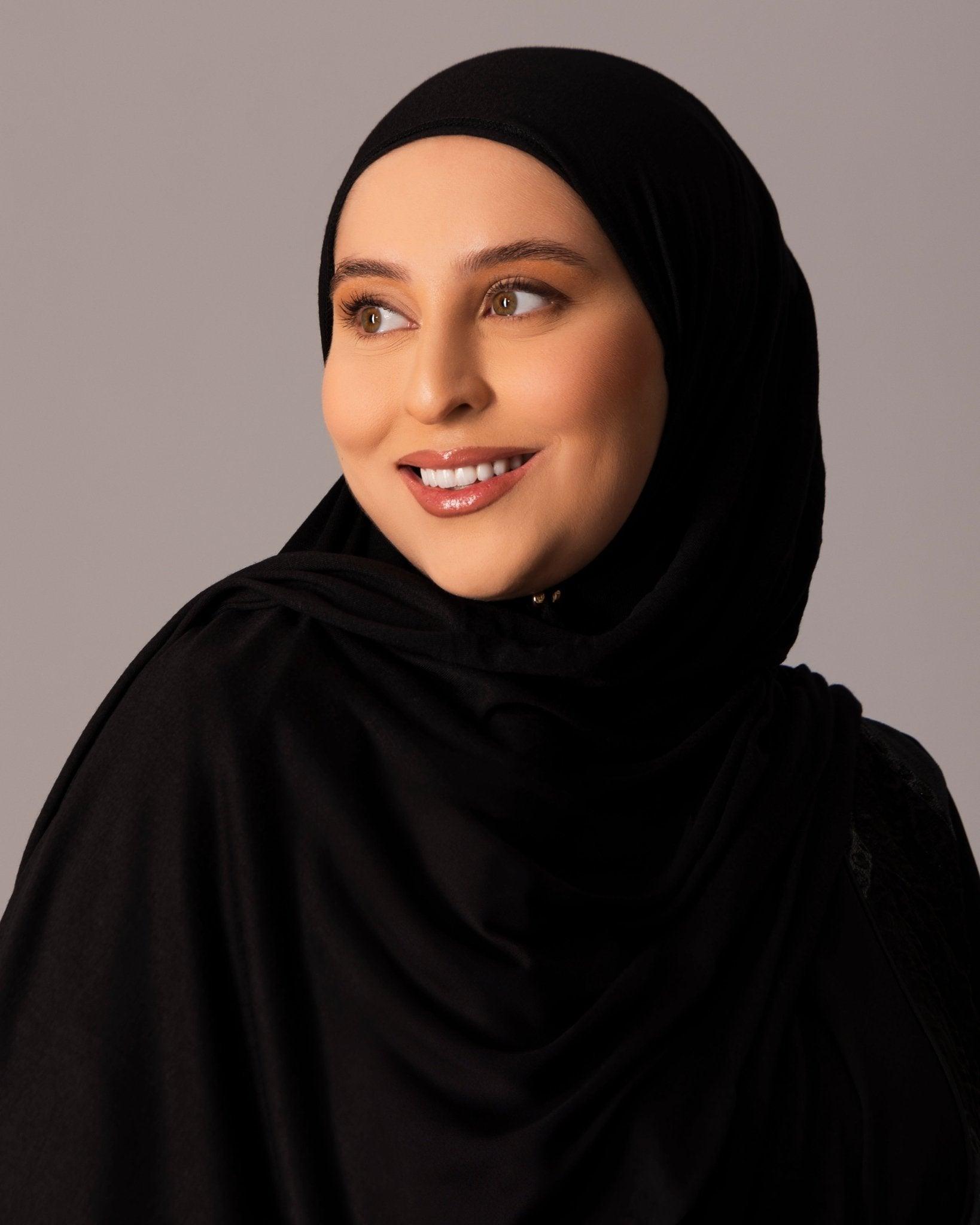 Premium Jersey Hijab – Black - Hals and Sals