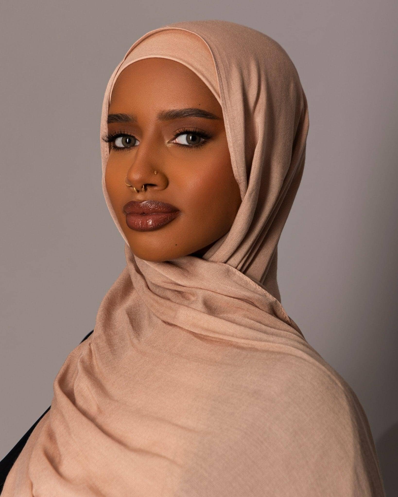 Premium Modal Hijab with matching under cap set - Sandy Blush - Hals and Sals