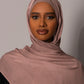 Premium Modal Hijab with matching under cap set – Mauve Dust - Hals and Sals
