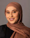 Premium Modal Hijab with matching under cap set – Terracotta Blush - Hals and Sals