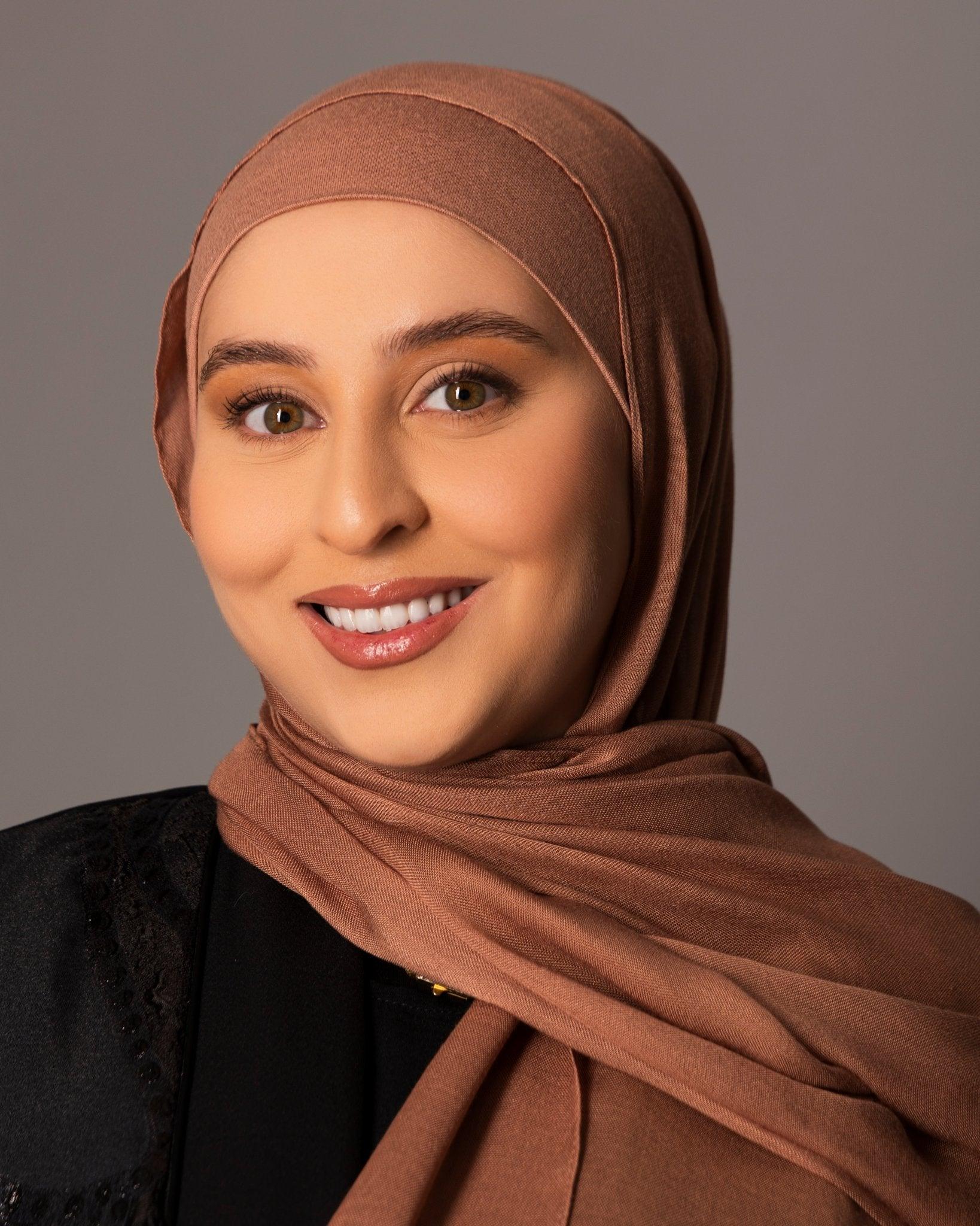 Premium Modal Hijab with matching under cap set – Terracotta Blush - Hals and Sals