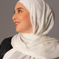 Premium Modal Hijab with matching under cap set – Ivory - Hals and Sals