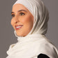 Premium Modal Hijab with matching under cap set – Ivory - Hals and Sals