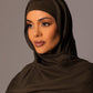 Premium Modal Hijab with matching under cap set – Deep Moss - Hals and Sals