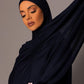 Premium oversize Jersey Hijab – Midnight - Hals and Sals