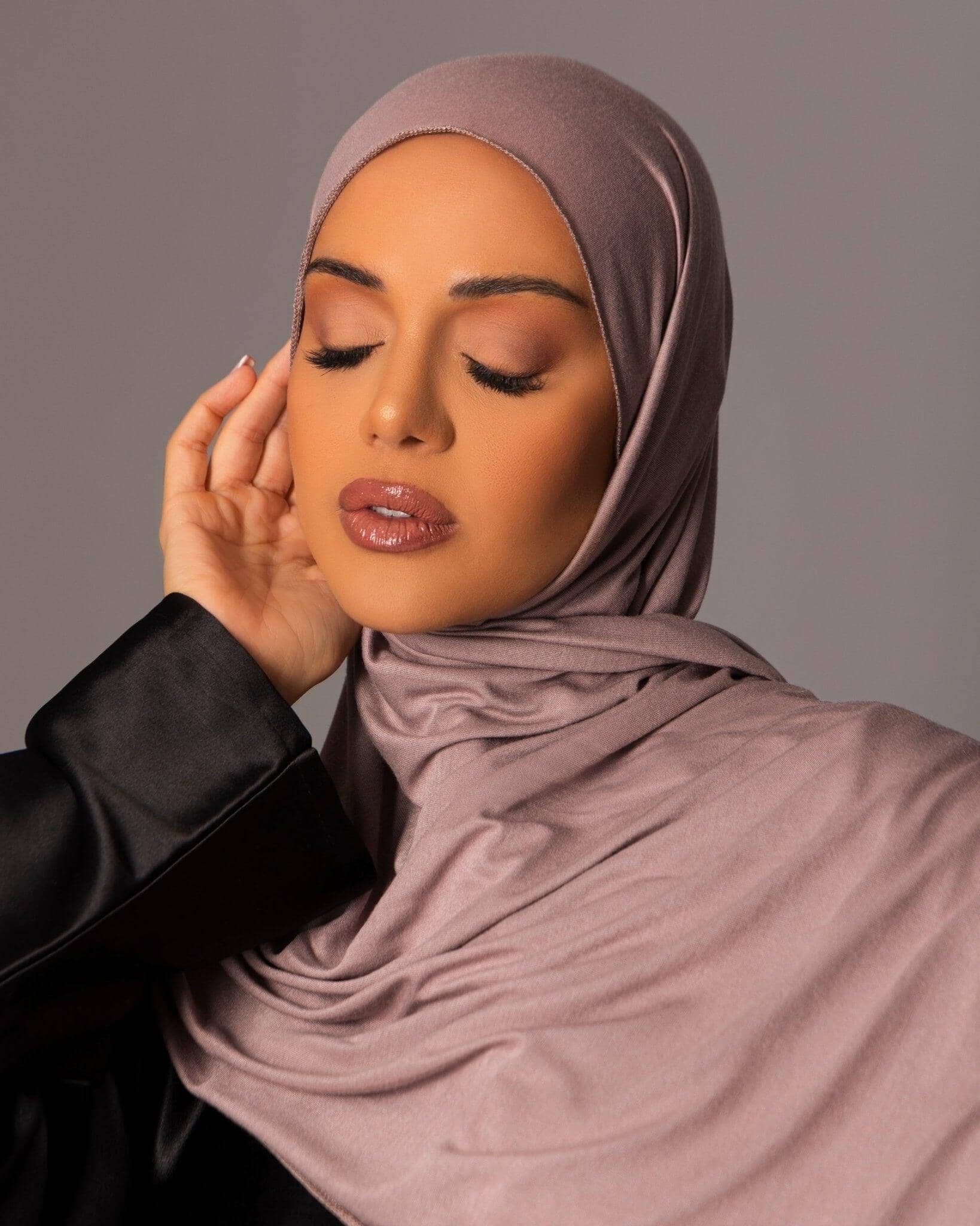 Premium Jersey Hijab – Dusky Orchid - Hals and Sals