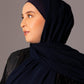 Chiffon Hijab with matching under cap set – Midnight - Hals and Sals