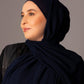 Chiffon Hijab with matching under cap set – Midnight - Hals and Sals