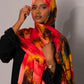Printed Chiffon Hijab – Marble spring - Hals and Sals