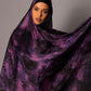 Printed Chiffon Hijab – Marble Amethyst - Hals and Sals