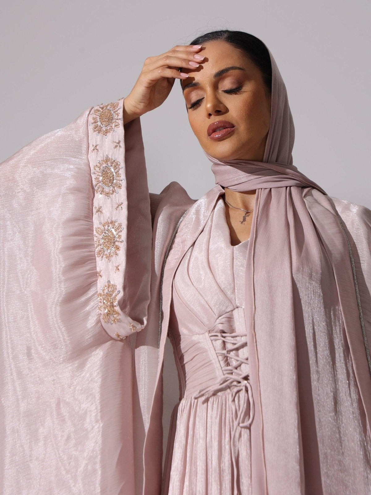 Buy 3 abaya sets, 1 free jersey hijab - Hals and Sals