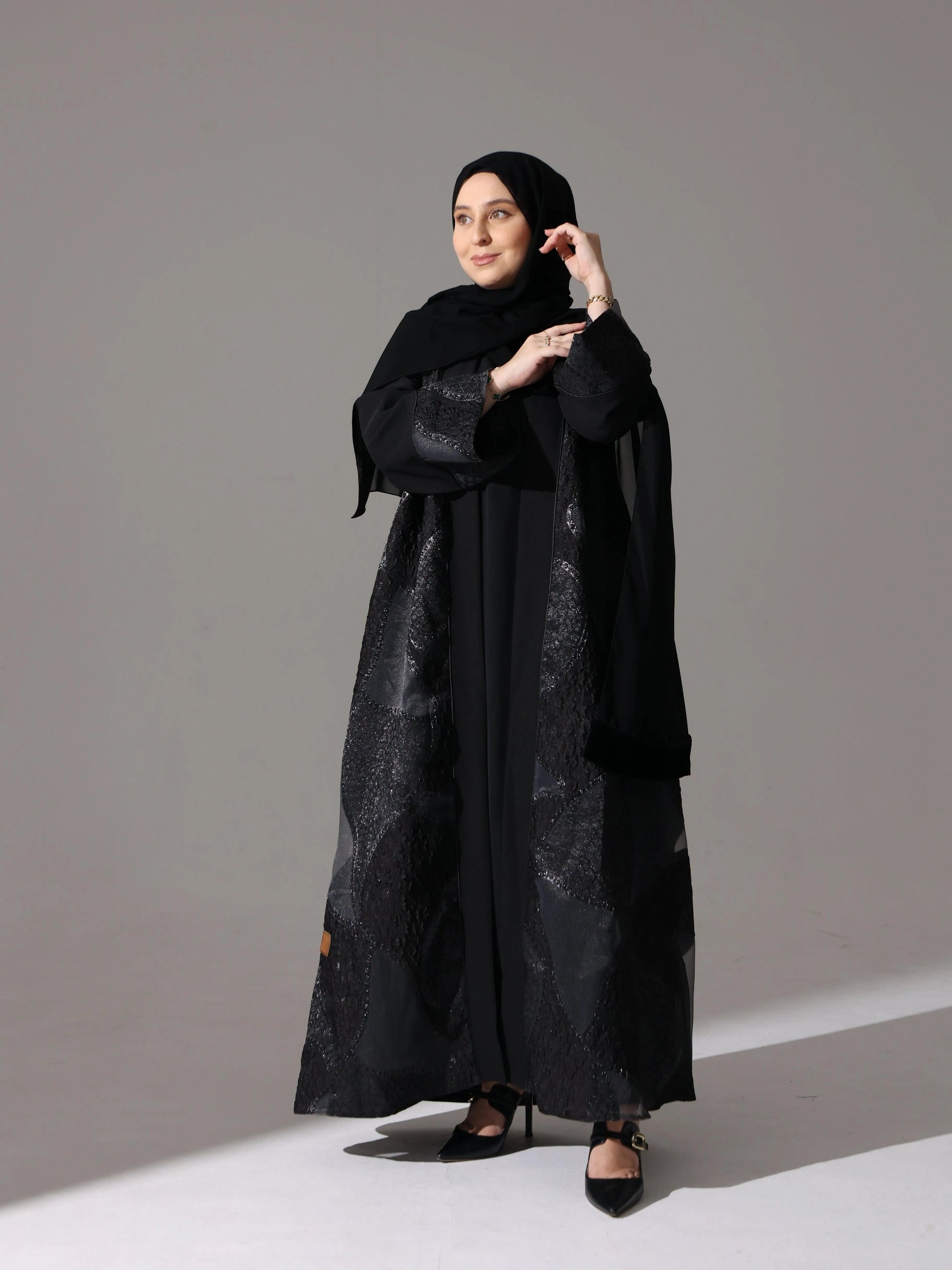 Eclipse Noir Abaya