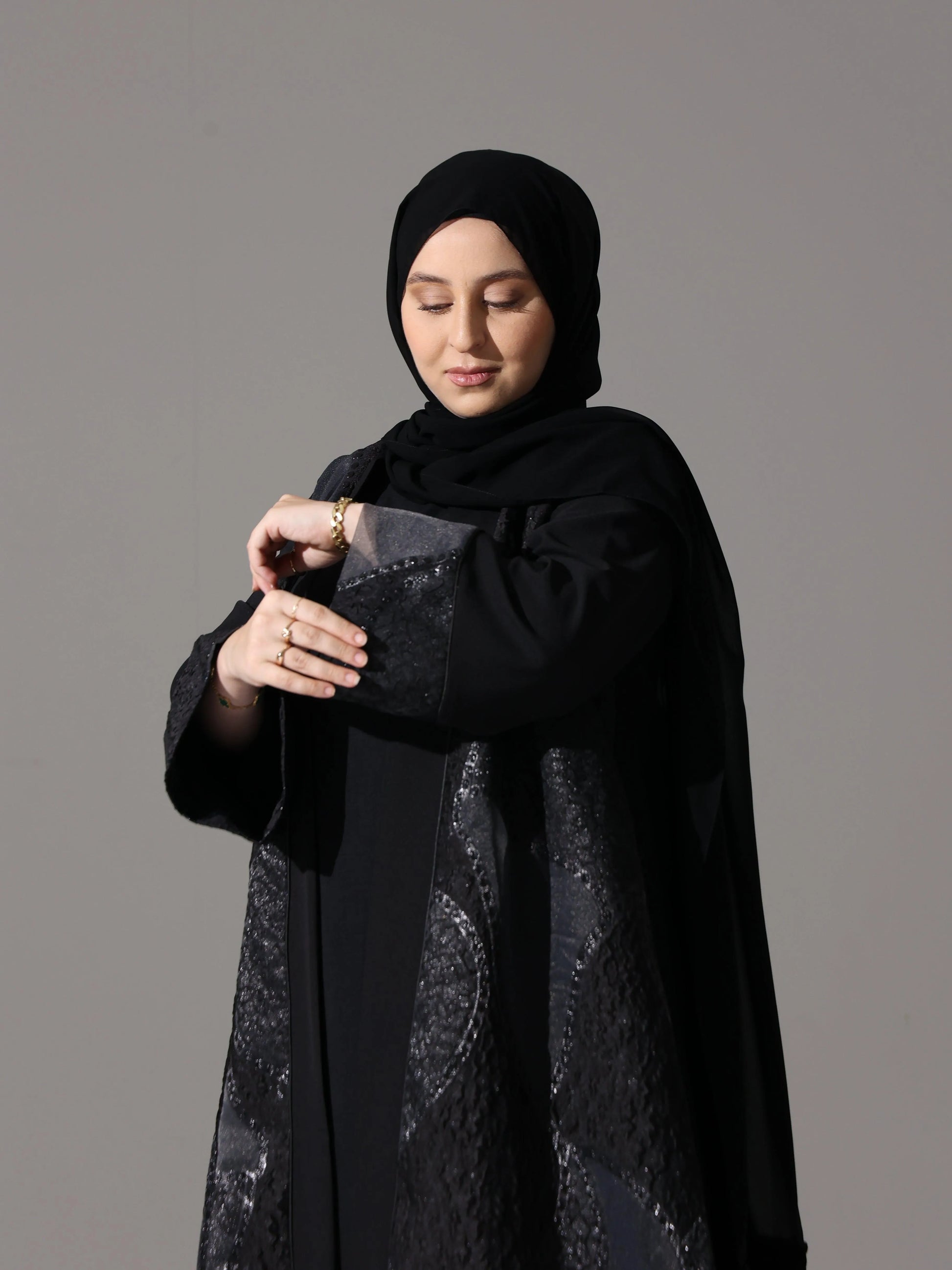 Eclipse Noir Abaya