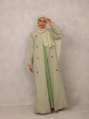 Sage Serenity Abaya - Hals and Sals