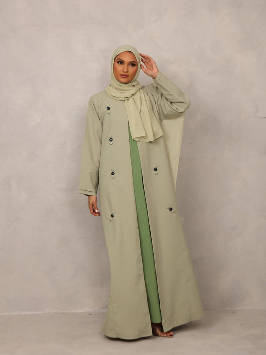 Sage Serenity Abaya - Hals and Sals