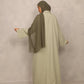 Serene Sage Abaya - Hals and Sals