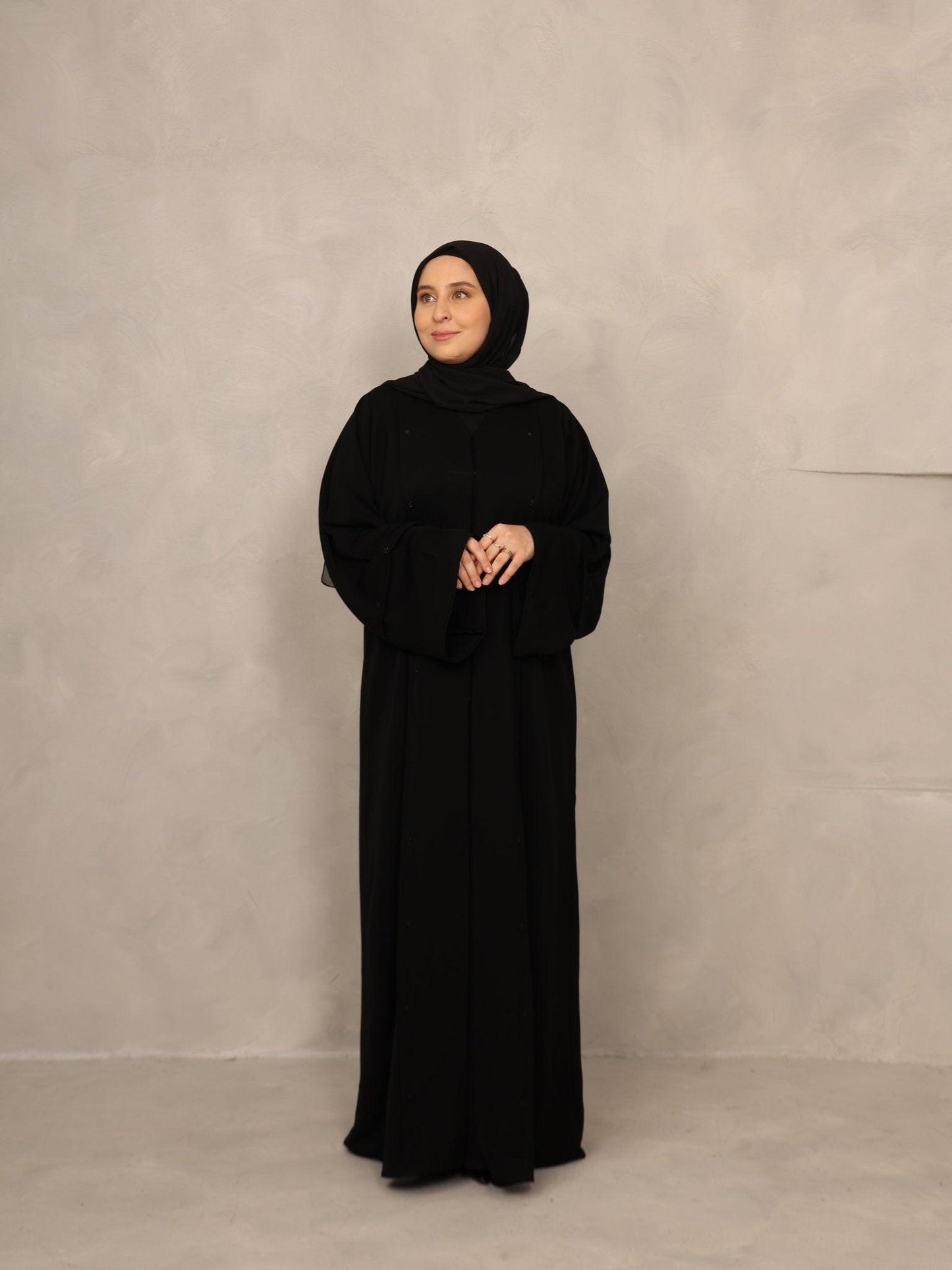 Ebony Abaya Set - Hals and Sals