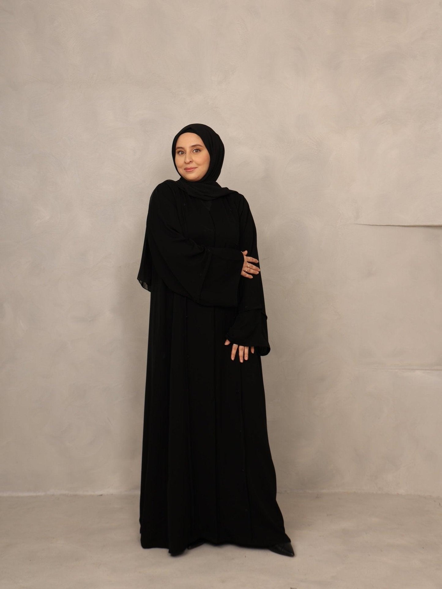 Ebony Abaya Set - Hals and Sals