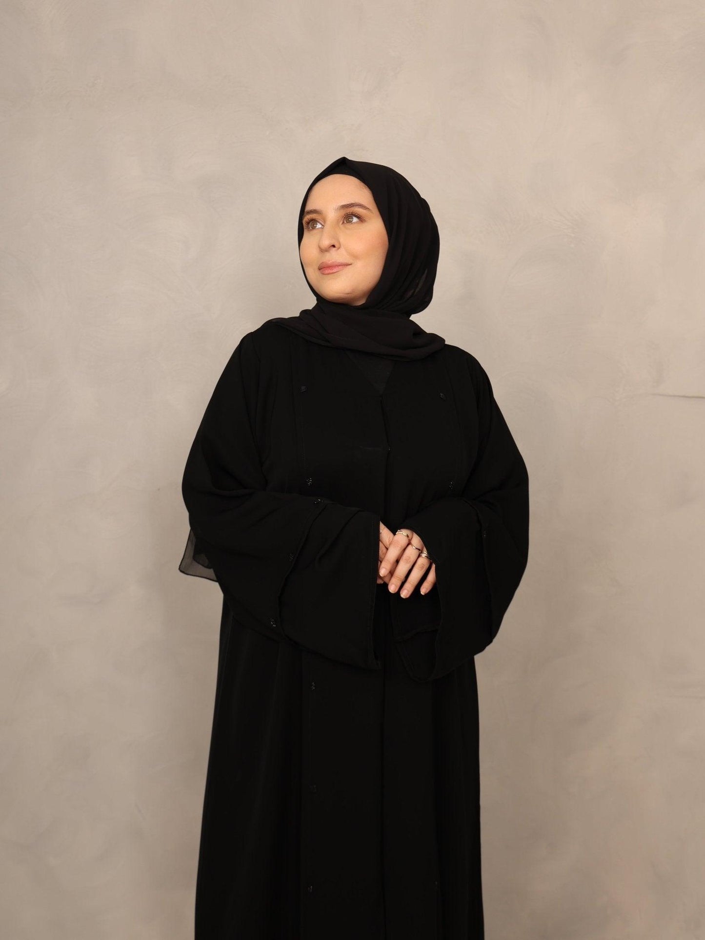 Ebony Abaya Set - Hals and Sals