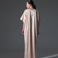 Silk Abaya Inner Slip Dress - Versatile Neutral - Hals and Sals