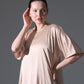 Silk Abaya Inner Slip Dress - Versatile Neutral - Hals and Sals