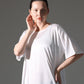 Silk Abaya Inner Slip Dress - Elegant Ivory - Hals and Sals