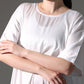 Silk Abaya Inner Slip Dress - Elegant Ivory - Hals and Sals