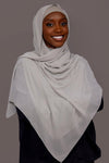 Chiffon Hijab with matching under cap set – Sage Mist - Hals and Sals