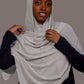 Chiffon Hijab with matching under cap set – Sage Mist - Hals and Sals