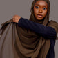 Chiffon Hijab with matching under cap set – Sundown Olive - Hals and Sals
