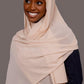 Chiffon Hijab with matching under cap set – Gentle Beige - Hals and Sals