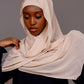 Chiffon Hijab with matching under cap set – Gentle Beige - Hals and Sals