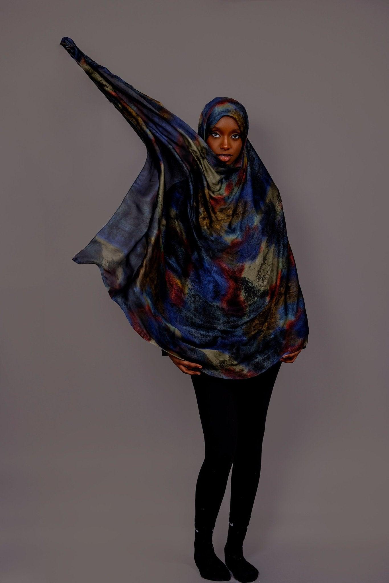 Printed Chiffon Hijab – Shams Glow - Hals and Sals